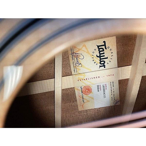 Used Taylor 352CE Natural 12 String Acoustic Electric Guitar