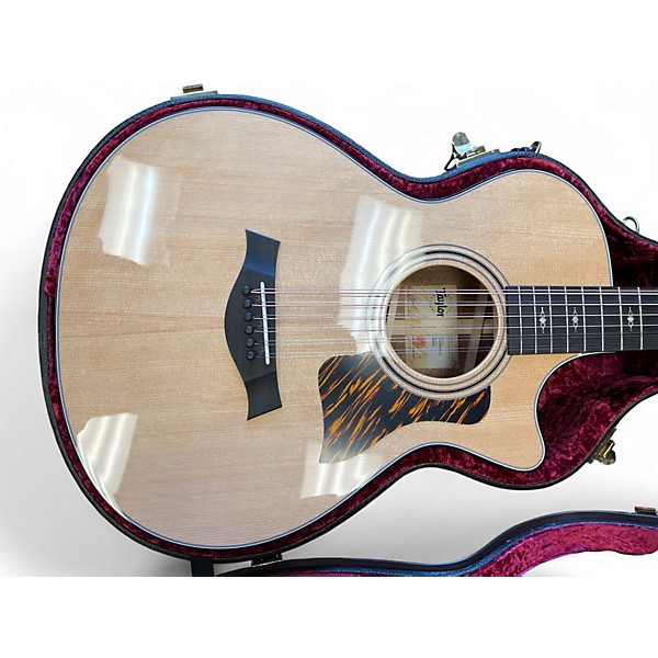 Used Taylor 352CE Natural 12 String Acoustic Electric Guitar
