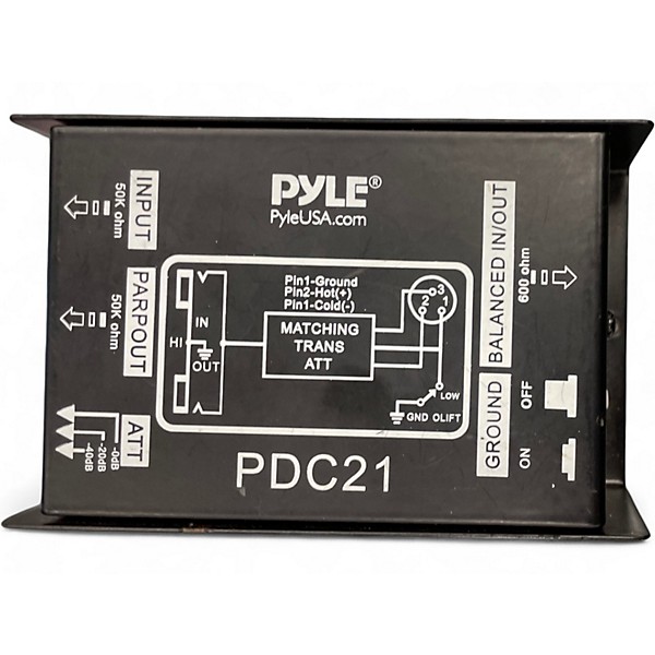 Used Pyle PDC21 Direct Box