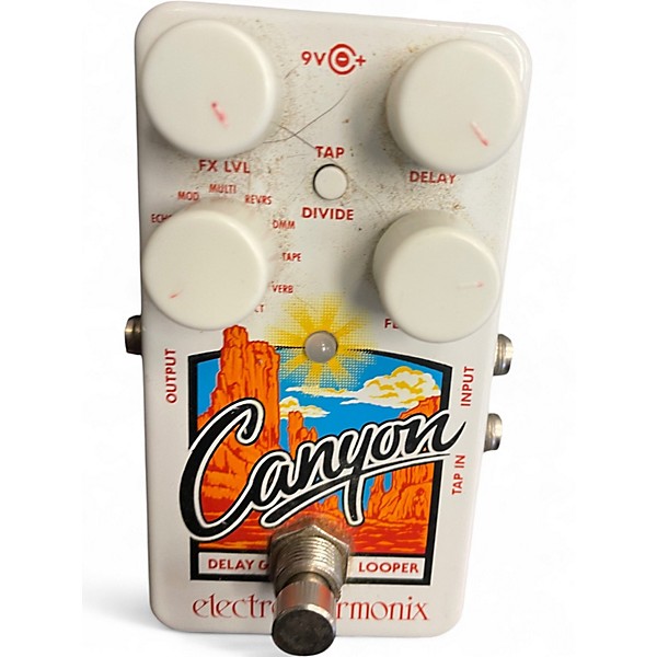 Used Electro-Harmonix Grand Canyon Delay and Looper Effect Pedal