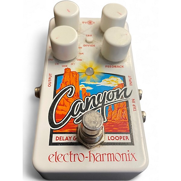 Used Electro-Harmonix Grand Canyon Delay and Looper Effect Pedal