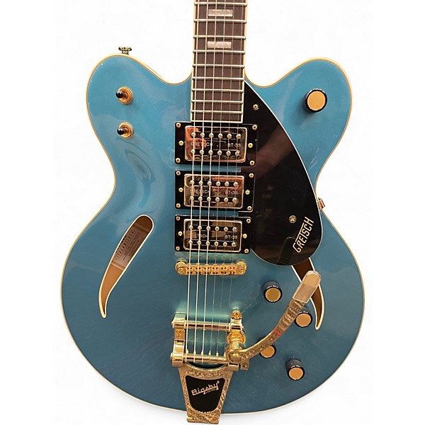 Used Gretsch Guitars CAT CB 3PU RIVIERA BLUE Hollow Body Electric Guitar