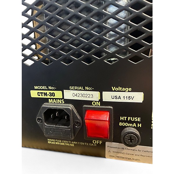 Used Ashdown CTM30 Tube Guitar Amp Head