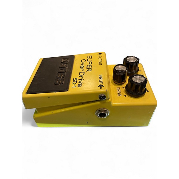 Used BOSS SD1 Super Overdrive Effect Pedal
