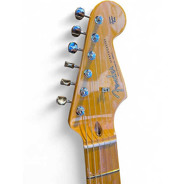 Used 2024 Fender Lincoln Brewster Stratocaster Olympic Pearl Solid Body Electric Guitar