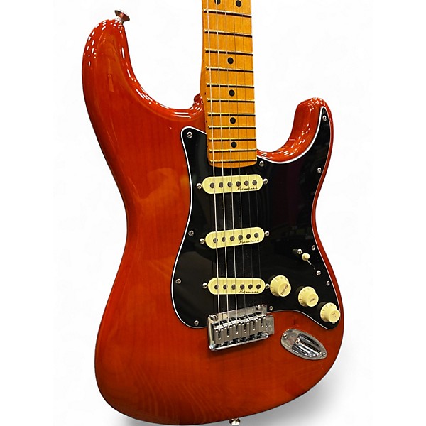 Used Fender Player Plus Stratocaster MOCHA Solid Body Electric Guitar