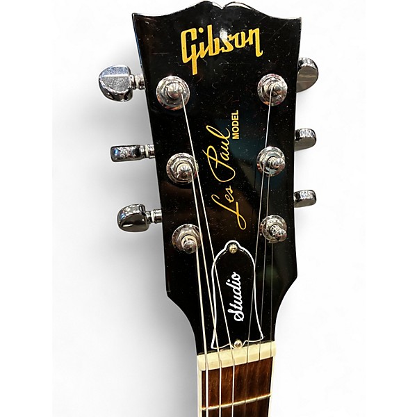 Used Gibson Les Paul Studio 3 Color Sunburst Solid Body Electric Guitar
