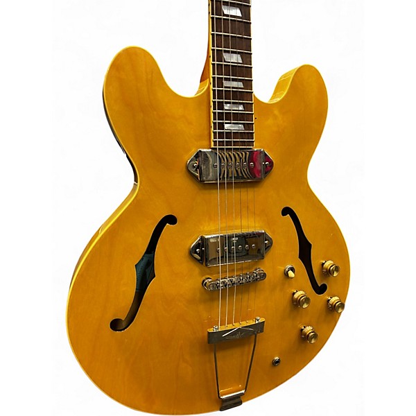 Used Epiphone Casino Hollowbody Natural Hollow Body Electric Guitar