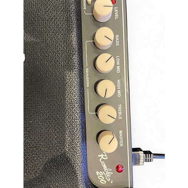 Used Fender Rumble 200 Bass Combo Amp