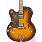 Used DeArmond X155 LH 3 Tone Sunburst Hollow Body Electric Guitar thumbnail
