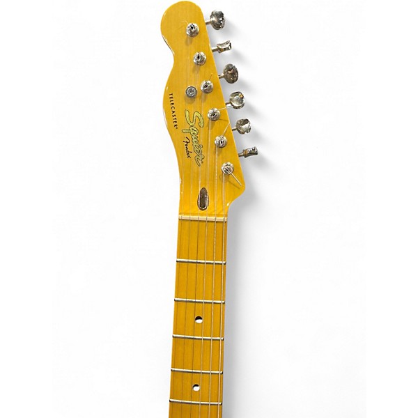 Used Squier Classic Vibe Telecaster Left Handed Butterscotch Blonde Electric Guitar