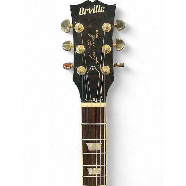 Used Orville LPS-75 LH Honey Burst Solid Body Electric Guitar