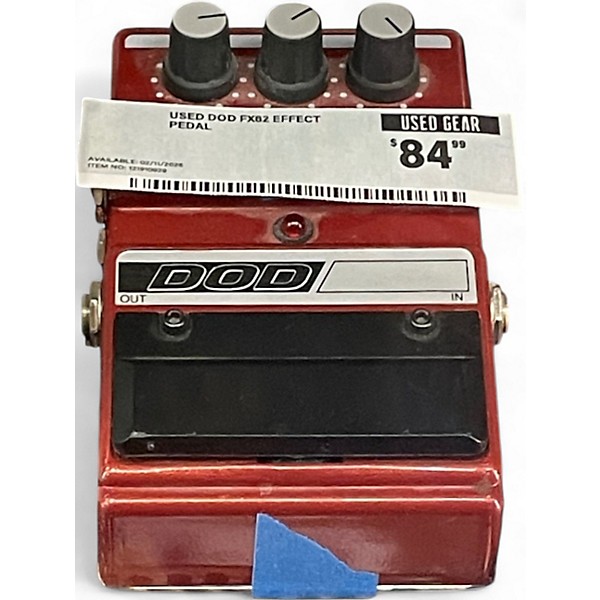 Used DOD FX62 Effect Pedal
