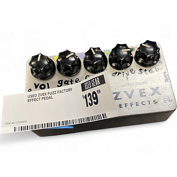 Used ZVEX Fuzz Factory Effect Pedal