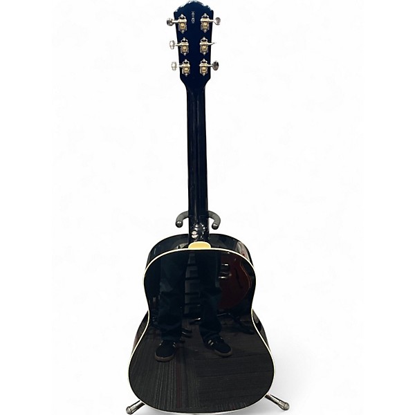 Used Guild DS-240E Black Acoustic Electric Guitar