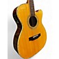 Used Zager ZAD9000MCE/AURA/N Natural Acoustic Electric Guitar