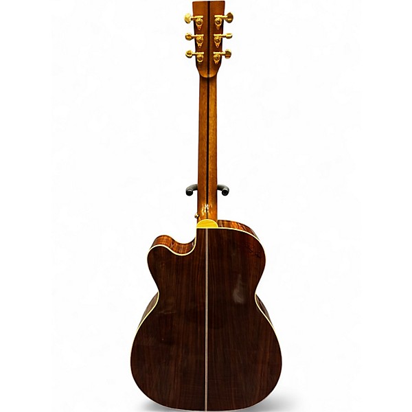 Used Zager ZAD9000MCE/AURA/N Natural Acoustic Electric Guitar