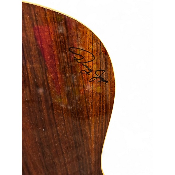 Used Zager ZAD9000MCE/AURA/N Natural Acoustic Electric Guitar