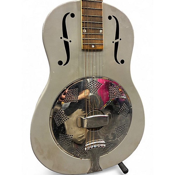 Vintage 1930s National Triolian Gunmetal Gray Resonator Guitar