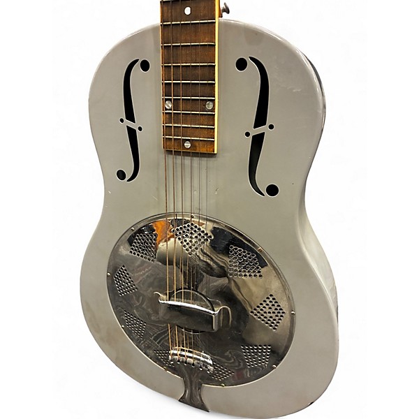 Vintage 1930s National Triolian Gunmetal Gray Resonator Guitar