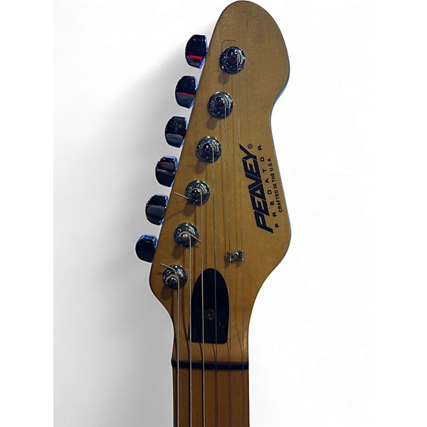 Used Peavey Predator Plus Black Solid Body Electric Guitar