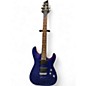 Used Schecter Guitar Research Omen 6 Blue Solid Body Electric Guitar thumbnail