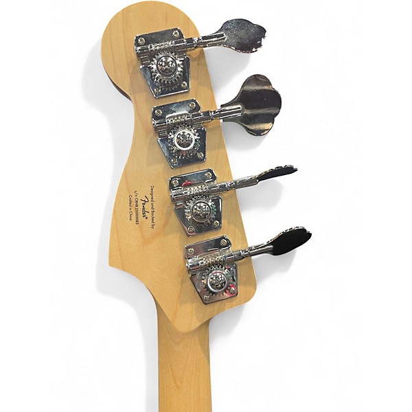 Used Squier Precision Bass Blue Electric Bass Guitar