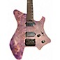 Used Eart GW2 Purple Burl Solid Body Electric Guitar