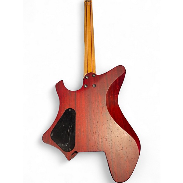 Used Eart GW2 Purple Burl Solid Body Electric Guitar