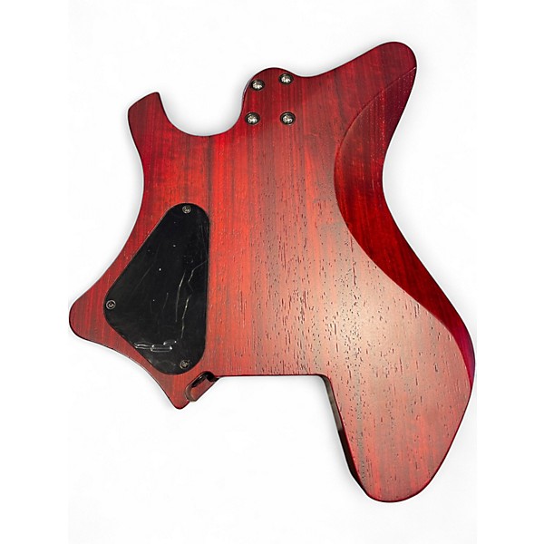 Used Eart GW2 Purple Burl Solid Body Electric Guitar