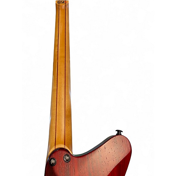 Used Eart GW2 Purple Burl Solid Body Electric Guitar