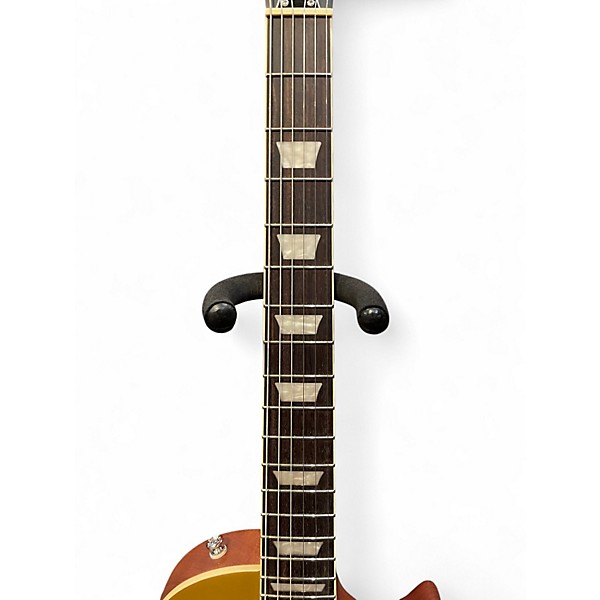 Used Epiphone Les Paul Traditional Pro IV Metallic Gold Solid Body Electric Guitar