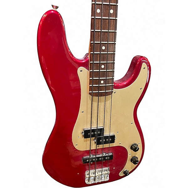 Used Fender PRECISION BASS SPECIAL Red Electric Bass Guitar