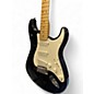 Used Fender American Standard Stratocaster Black Solid Body Electric Guitar