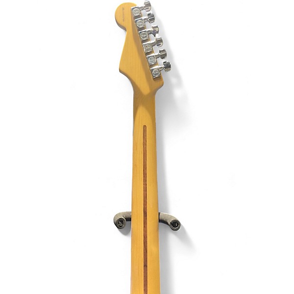 Used Fender American Standard Stratocaster Black Solid Body Electric Guitar