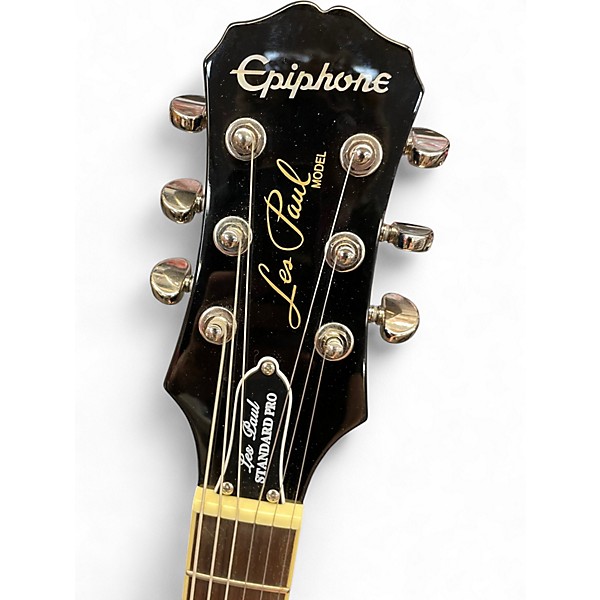 Used Epiphone Les Paul Standard Pro Blue Burst Solid Body Electric Guitar