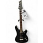 Used Schecter Guitar Research 006 deluxe Satin Black Solid Body Electric Guitar thumbnail
