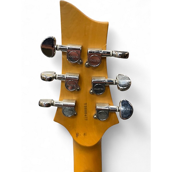 Used Schecter Guitar Research 006 deluxe Satin Black Solid Body Electric Guitar