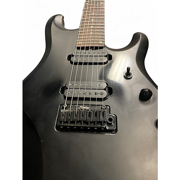 Used Sterling by Music Man JP70 John Petrucci Signature Black Solid Body Electric Guitar