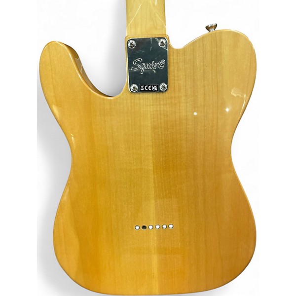 Used Squier Classic Vibe 70s Thinline Telecaster Natural Hollow Body Electric Guitar