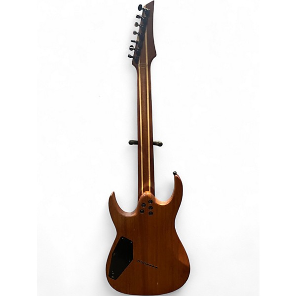 Used Agile LEGACY 7 PLUS MULTISCALE GREEN PURPLE BURST Solid Body Electric Guitar