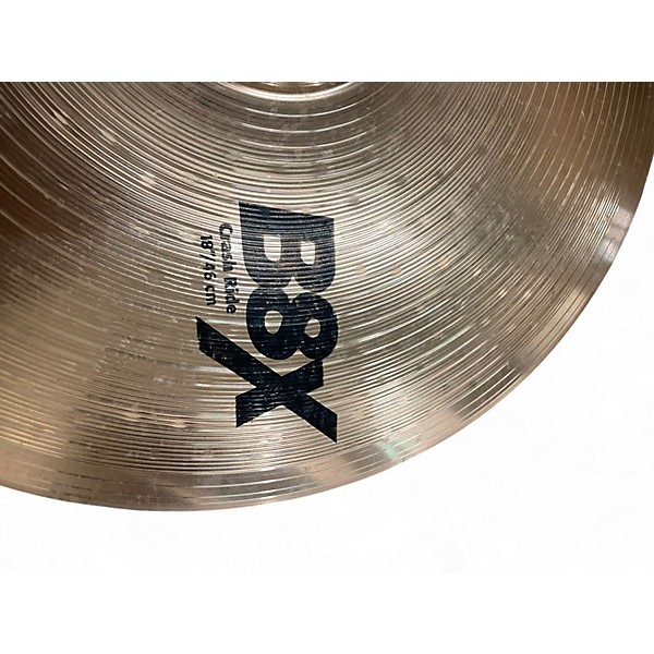 Used SABIAN 18in B8X Crash Ride Cymbal