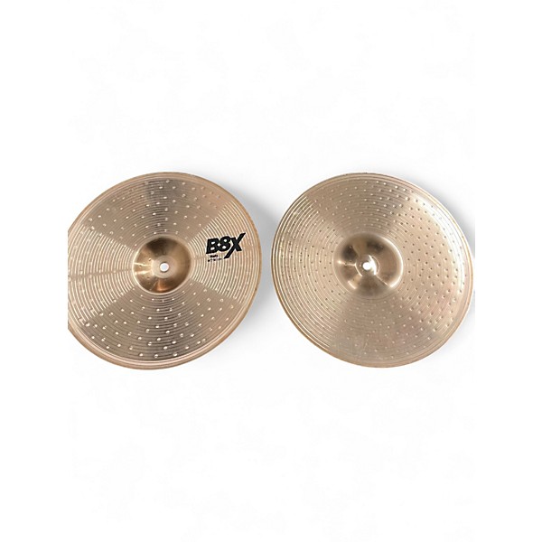 Used SABIAN 14in B8X HI HAT PAIR Cymbal