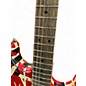 Used EVH Striped Series Frankie Red Solid Body Electric Guitar