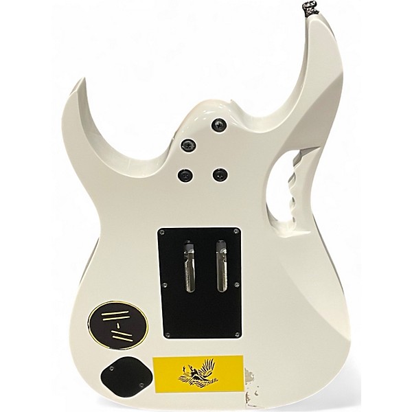 Used Ibanez JEMJR White Solid Body Electric Guitar