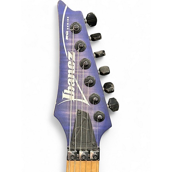 Used Ibanez RGAR42MFMT Blue Burst Solid Body Electric Guitar