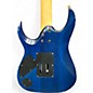Used Ibanez RGAR42MFMT Blue Burst Solid Body Electric Guitar