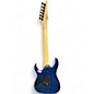 Used Ibanez RGAR42MFMT Blue Burst Solid Body Electric Guitar