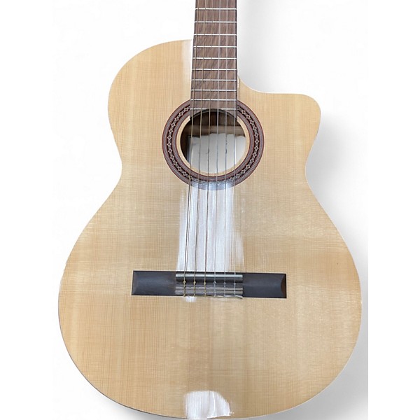 Used Cordoba C5-CET Thinline Natural Classical Acoustic Electric Guitar