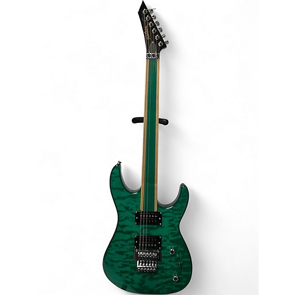 Used Hadean EG628 Emerald Green Solid Body Electric Guitar